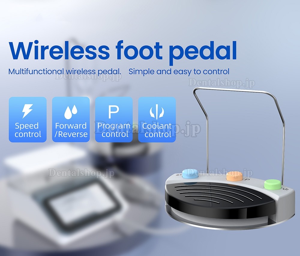 COXO C-Puma PRO 歯科治療用電動ブラシレスマイクロモーター 流量調整機能付き